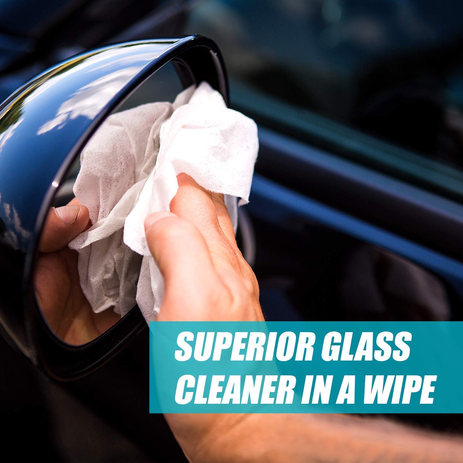 90166 Large Glass Cleaning for Streak-Windows, Mirrors, and Glass, Lint-, Amm…