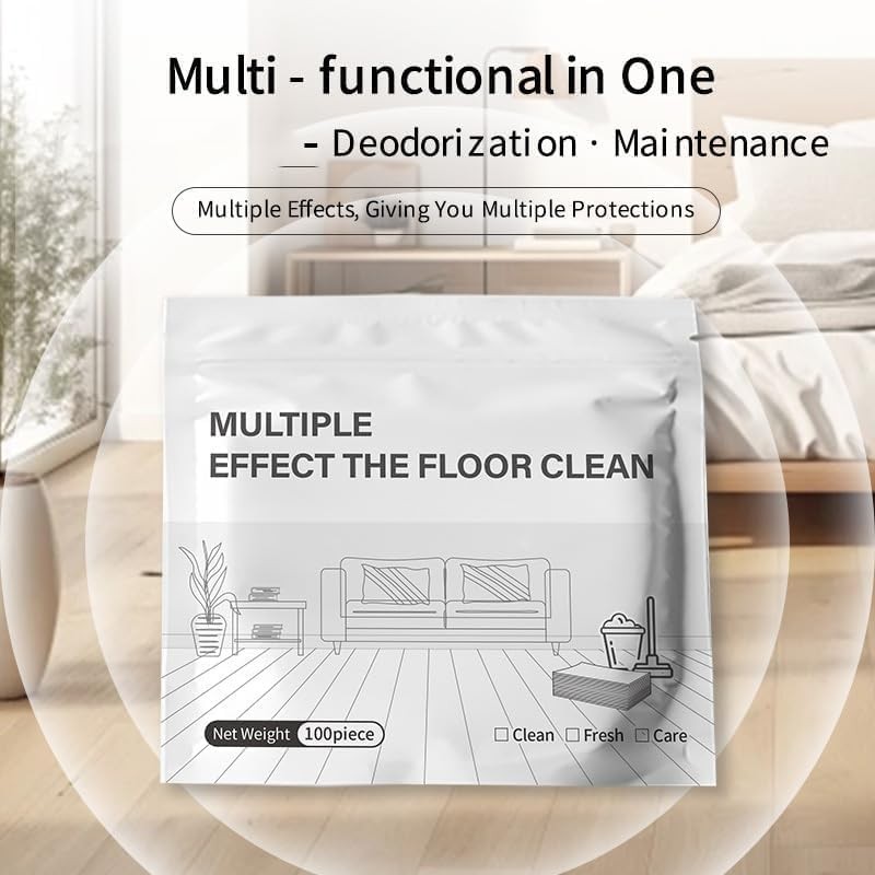 30PCS Floor Cleaning Tablets – Powerful Floor Cleaner Cleaning Tablets 5 Flavor
