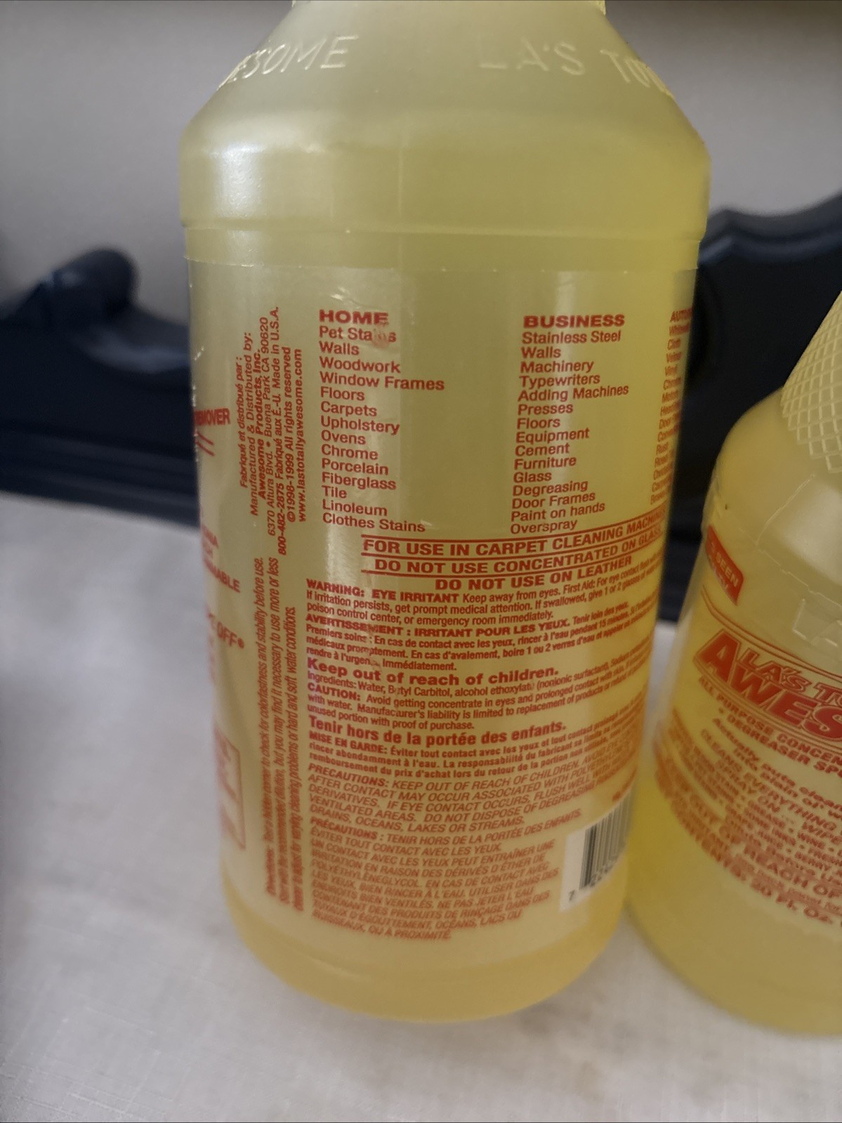 La’s Totally Awesome All Purpose Cleaner Bundle Spray 20 oz and refill 64 oz