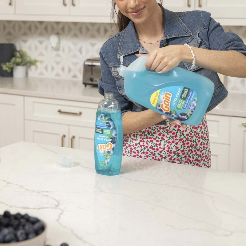 EZ-Squeeze Dish Soap Honeyberry Hula Ultra Clean 2 Pack Fast Easy Mess Free New