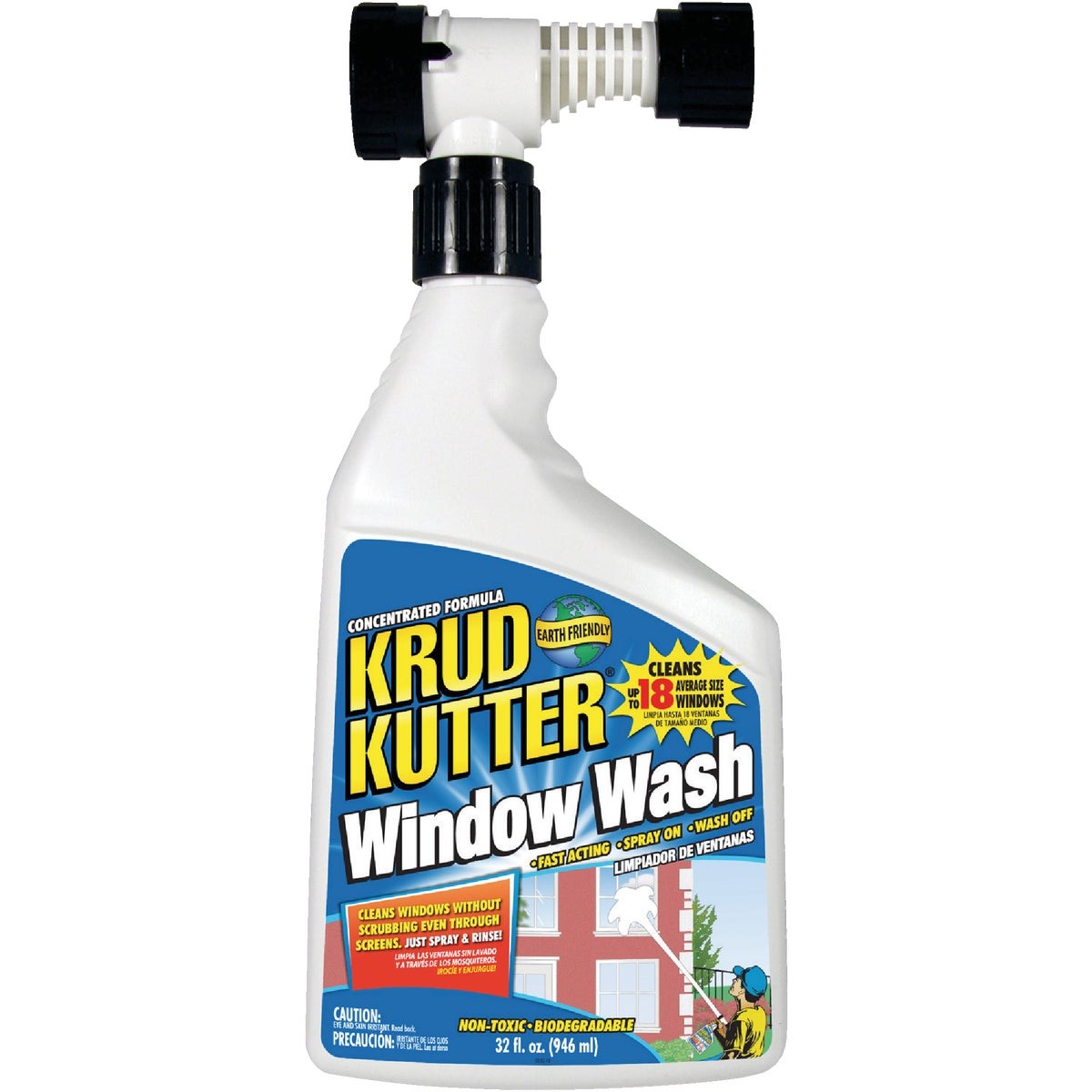 Krud Kutter 32 Oz. Outdoor Window Wash WW32H4 Krud Kutter WW32H4 618818850320