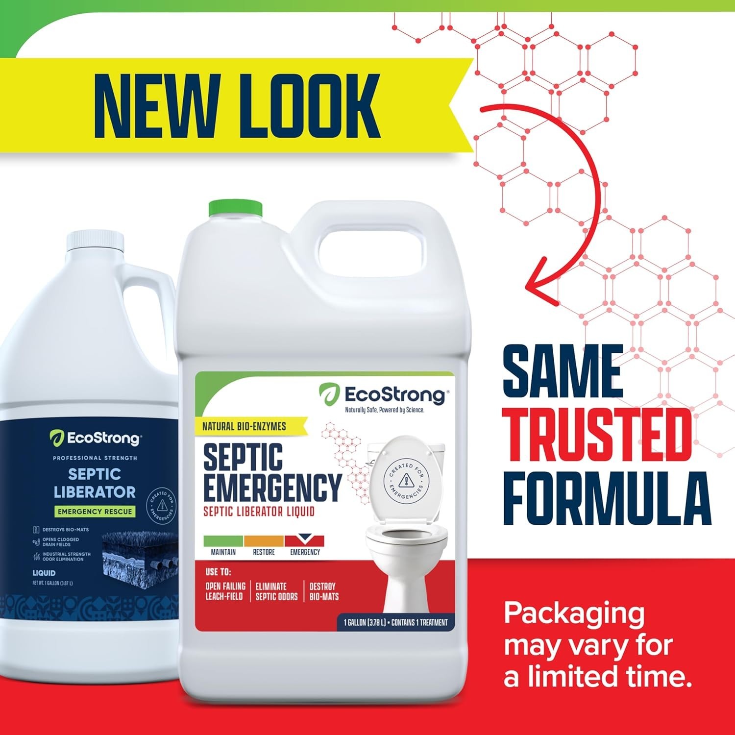 New Septic Tank Shock Treatment 128 Oz Bio Enzyme Drain Cleaner