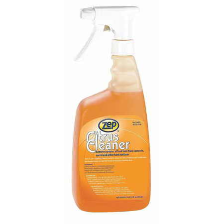 Zep 045501 All Purpose Cleaner, Trigger Spray Bottle, 1 Qt, Citrus, 12 Pk