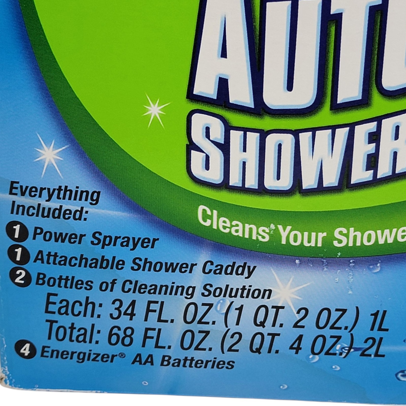 Scrubbing Bubbles Automatic Shower Cleaner Kit 2 Refills Shower Caddy READ New