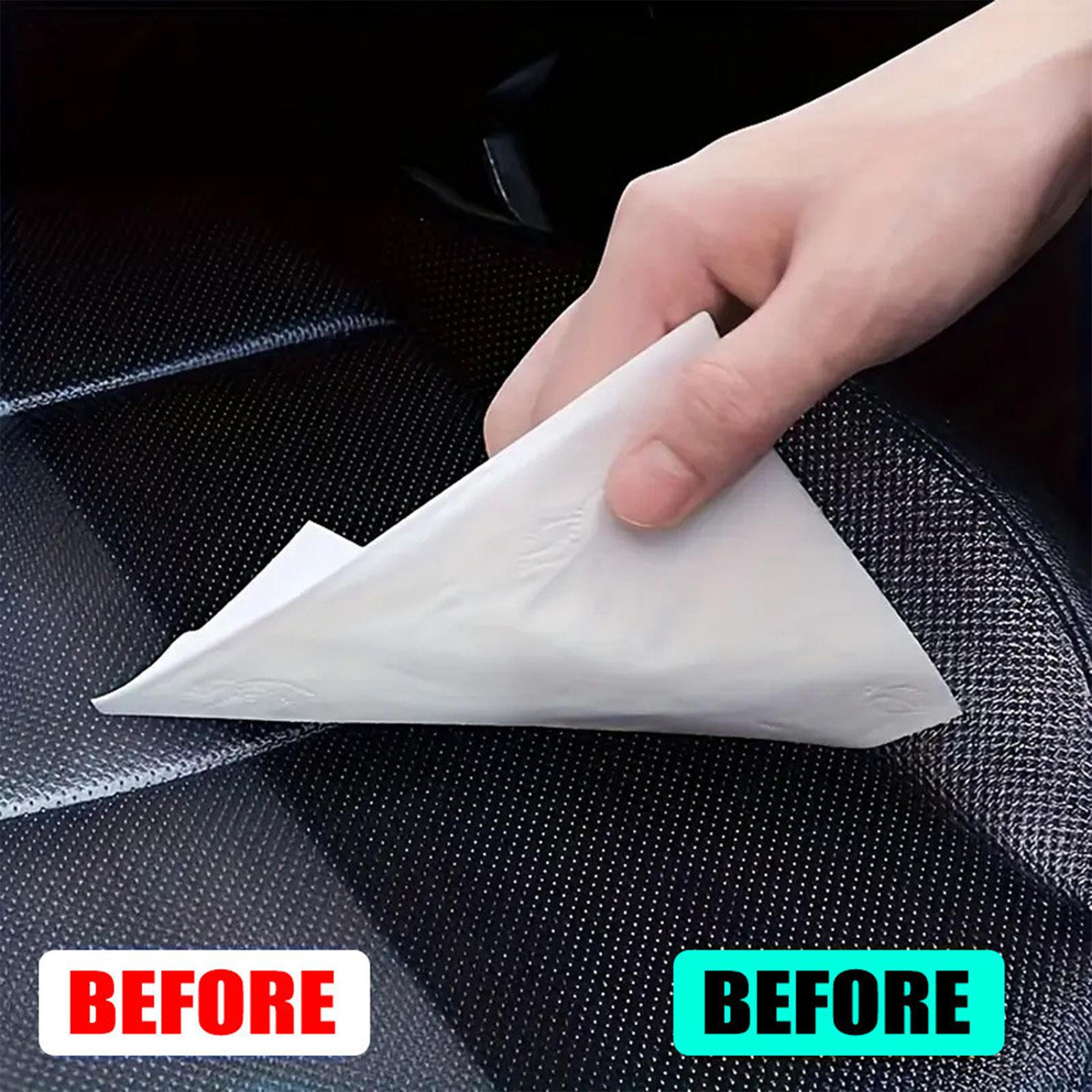 50g Car Leather Color Restorer Cream Cleaning Paste For Car Seats Leather Care
