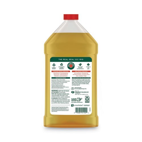 Murphy Oil Soap Original Wood Cleaner, Liquid, 32 oz Bottle, 9/Carton