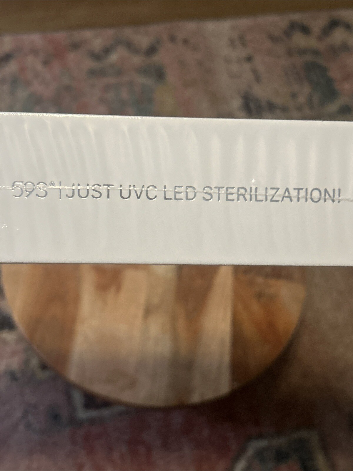 59S Just Led Sterilization Wand New In Box Eliminates 99.9% Germs And Bacteria
