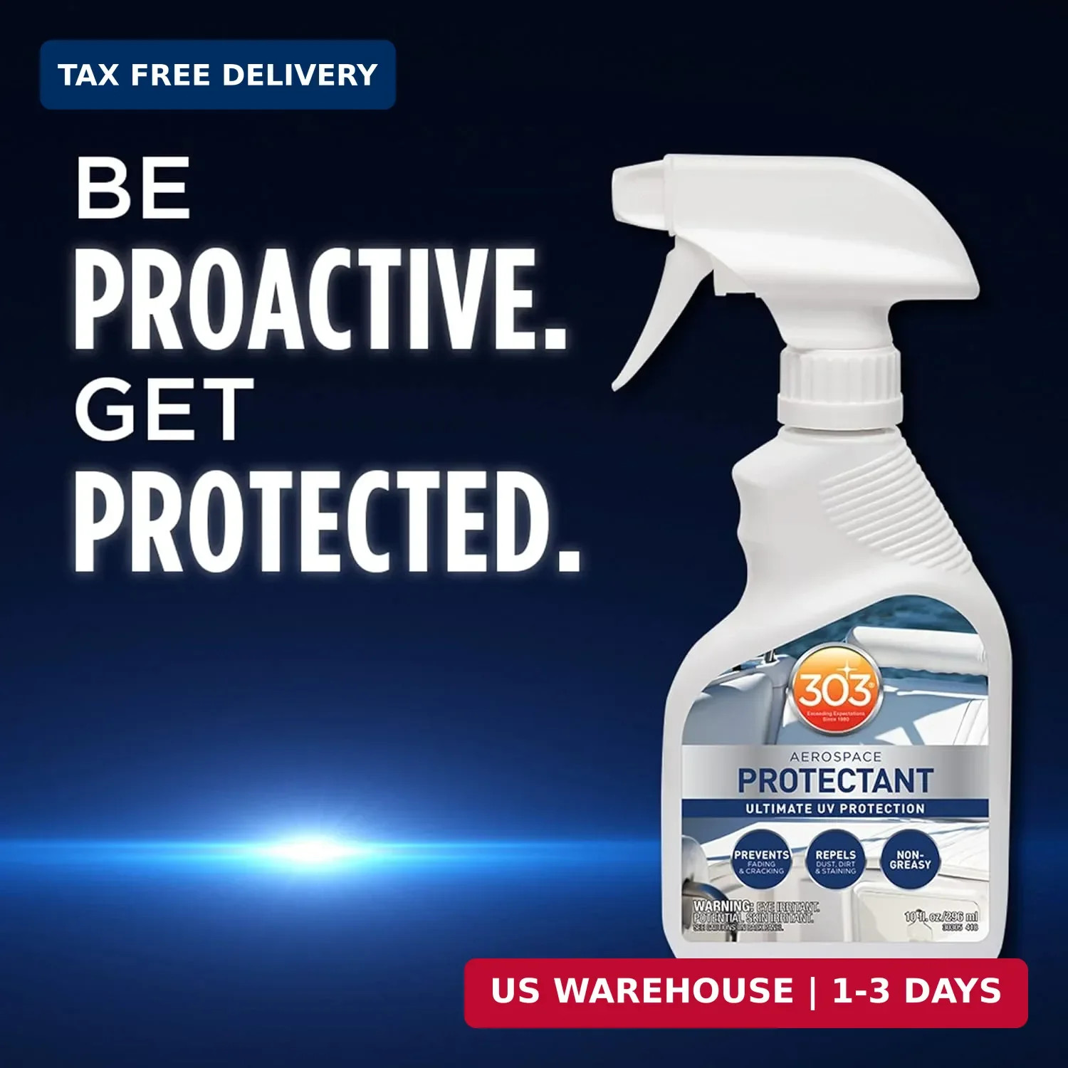 303 Products Marine Aerospace Protectant – UV Protection – Repels Dust, Dirt,…