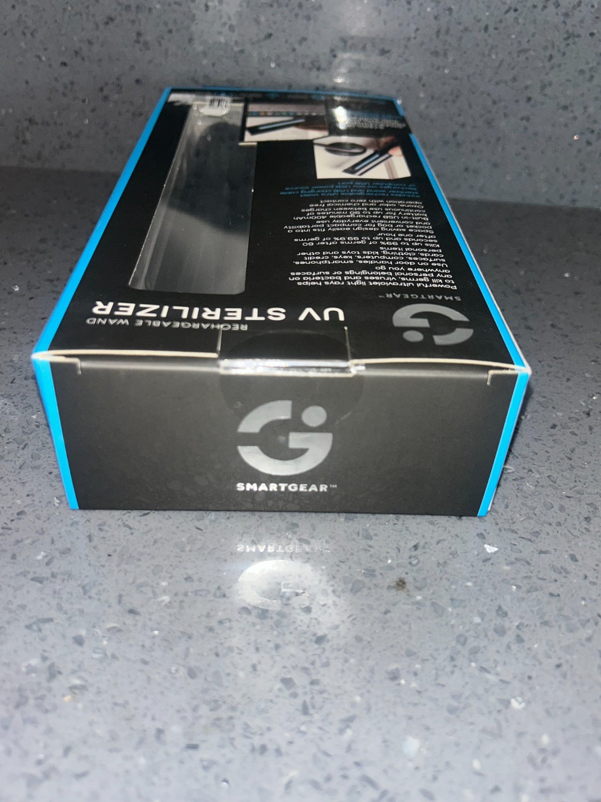 Smartgear Led Sterilization Wand New In Box Eliminates 99.9% Germs And Bacteria
