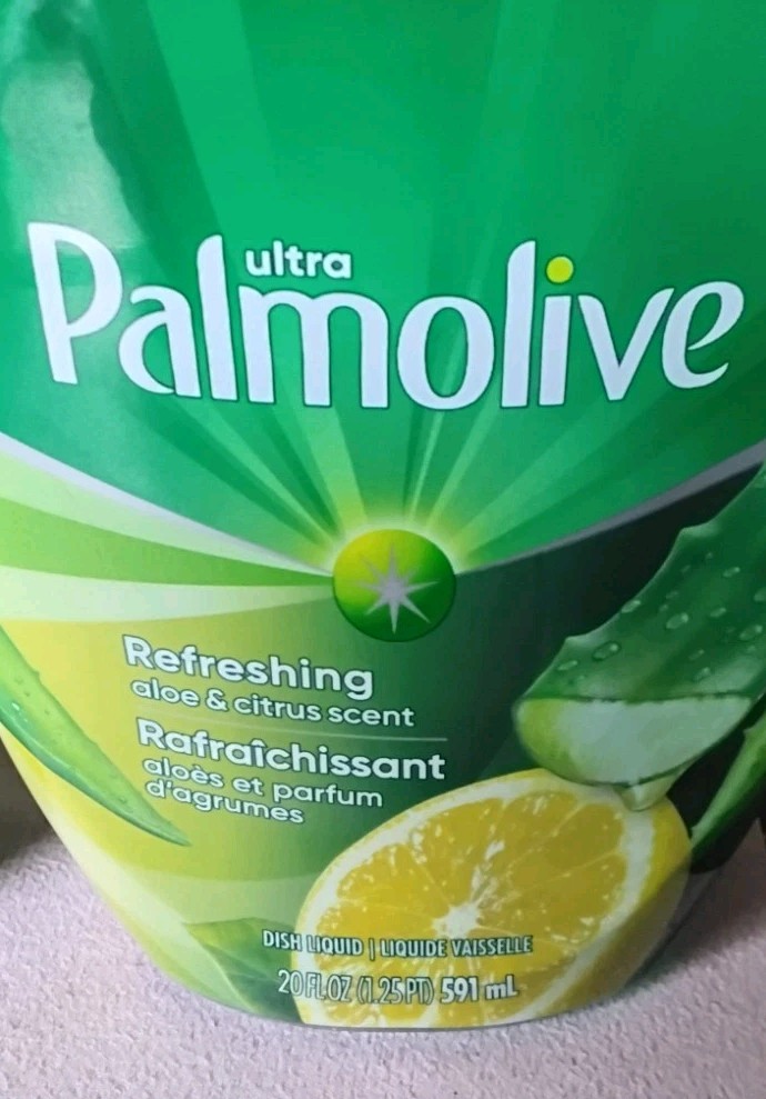 PALMOLIVE ultra refreshing ALOE CITRUS dish liquid 20oz bottle x 2 Bottles