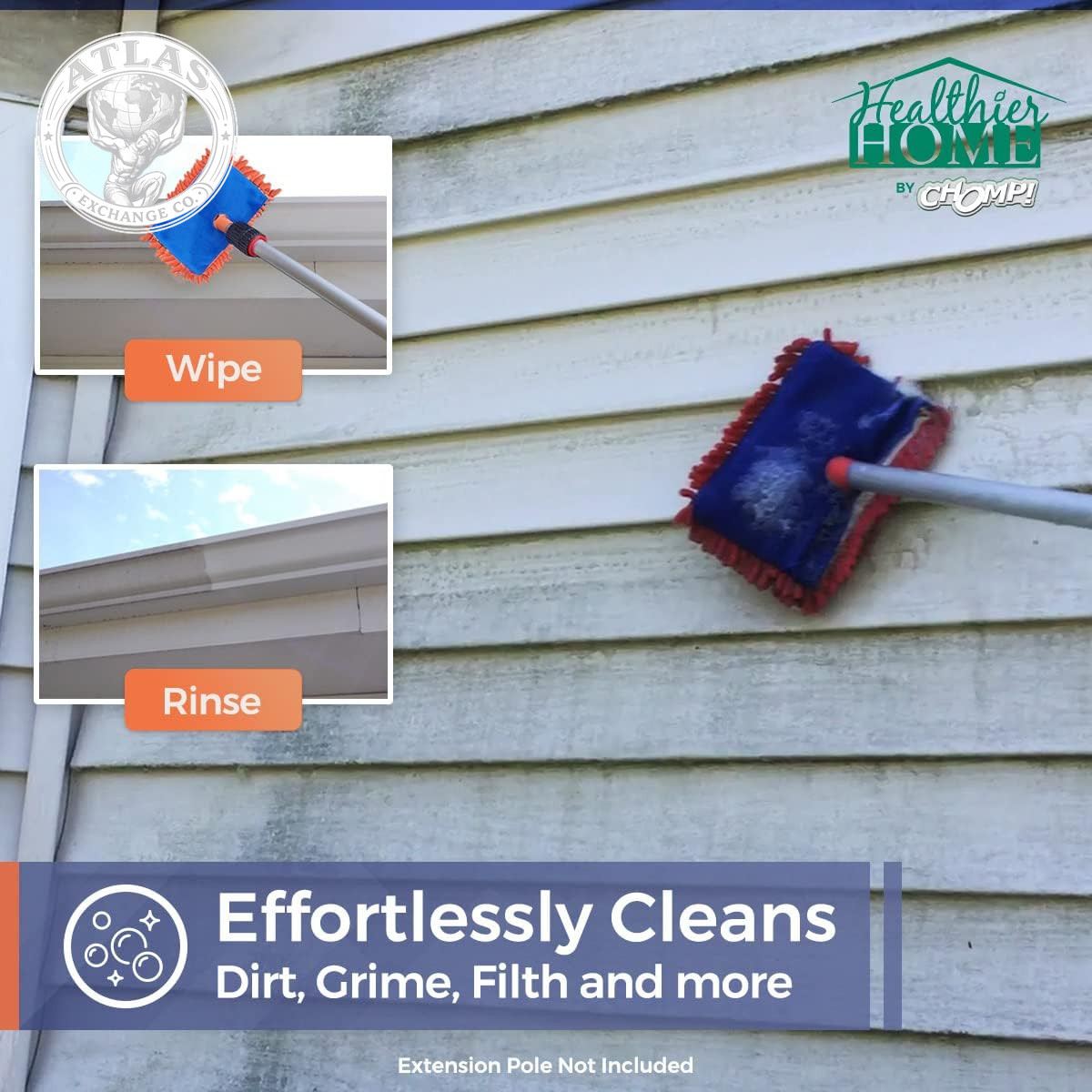 CHOMP! World’S Best Gutter Cleaner: Ultimate Gutter Cleaning Solution for All Ty