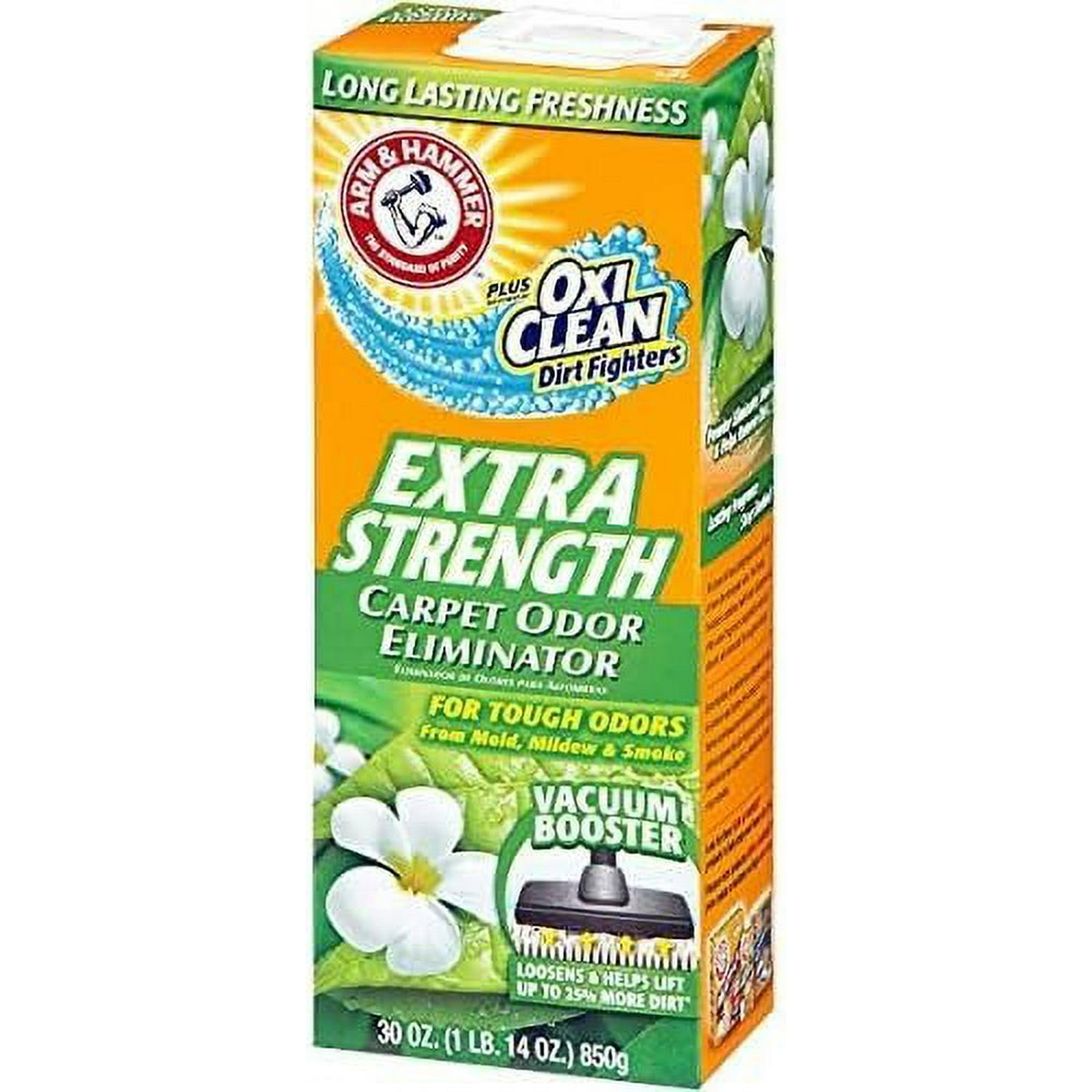 ARM & HAMMER (6 PACK, 30 oz Each) Extra Strength Carpet Odor Eliminator,