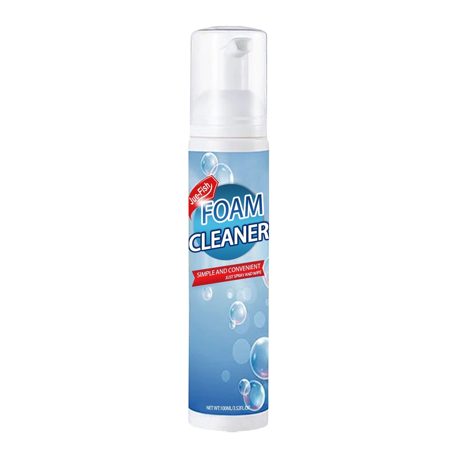 Jue-Fish Kitchen Oil Stain Foam Cleaner, Kitchen Stove Range Hood Oil Stain And