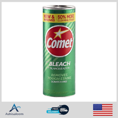 Comet with Bleach Powder All-Purpose Cleaner 21-oz Deodorizer Stain Remover