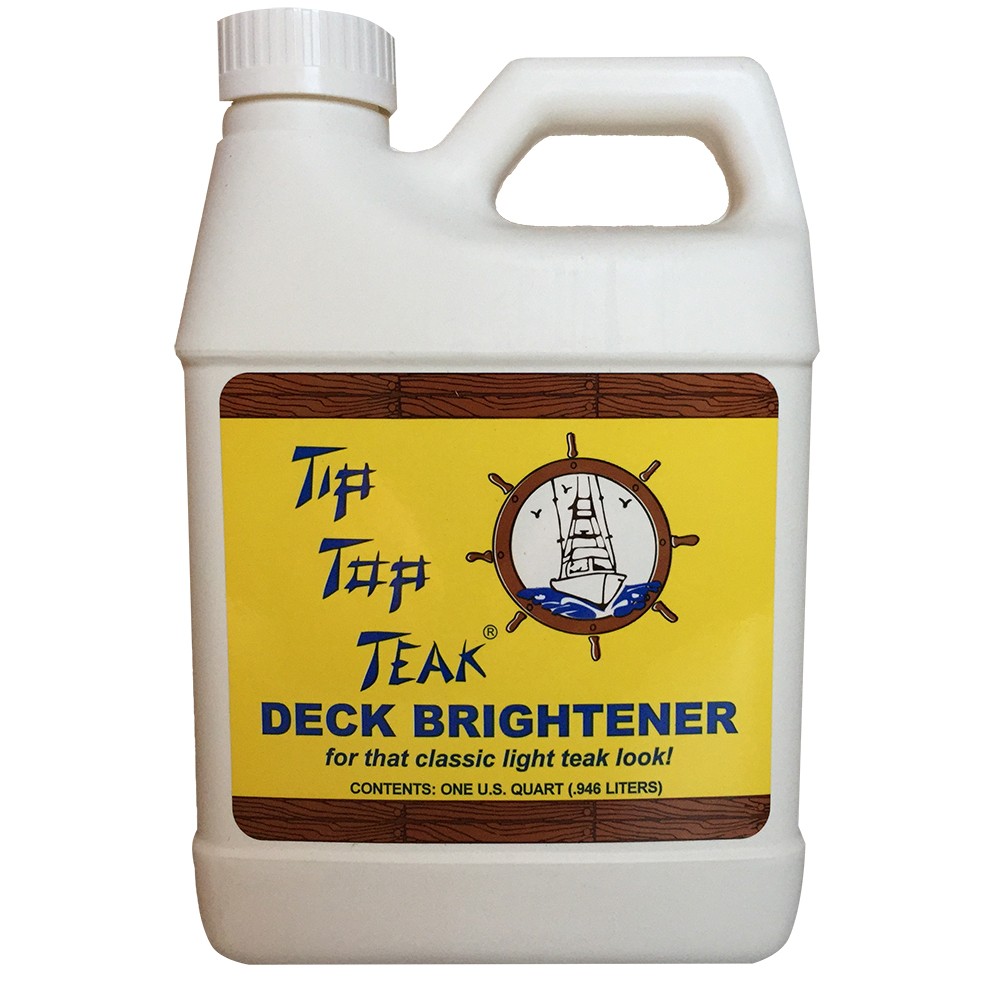Tip Top Teak Deck Brightener TB3001 32 oz Quart