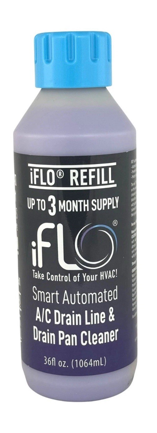 Iflo Refill Smart Automated A/C Drain Line & Pan Cleaner Up To 3 Months Supply