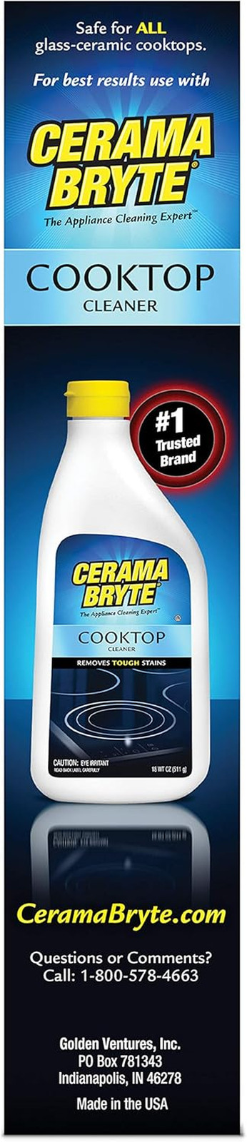 Cooktop Cleaning Pads, 10-Count 2 Pack