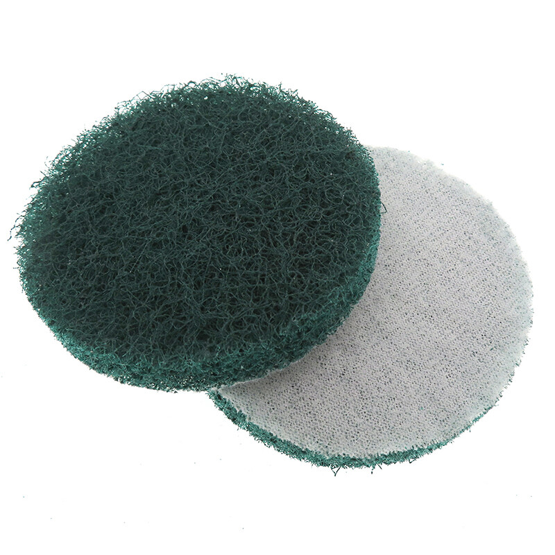 3 Inch 75mm Round Flocking Scouring Pad Cleaning Cloth Sanding Disc 240#-3000#