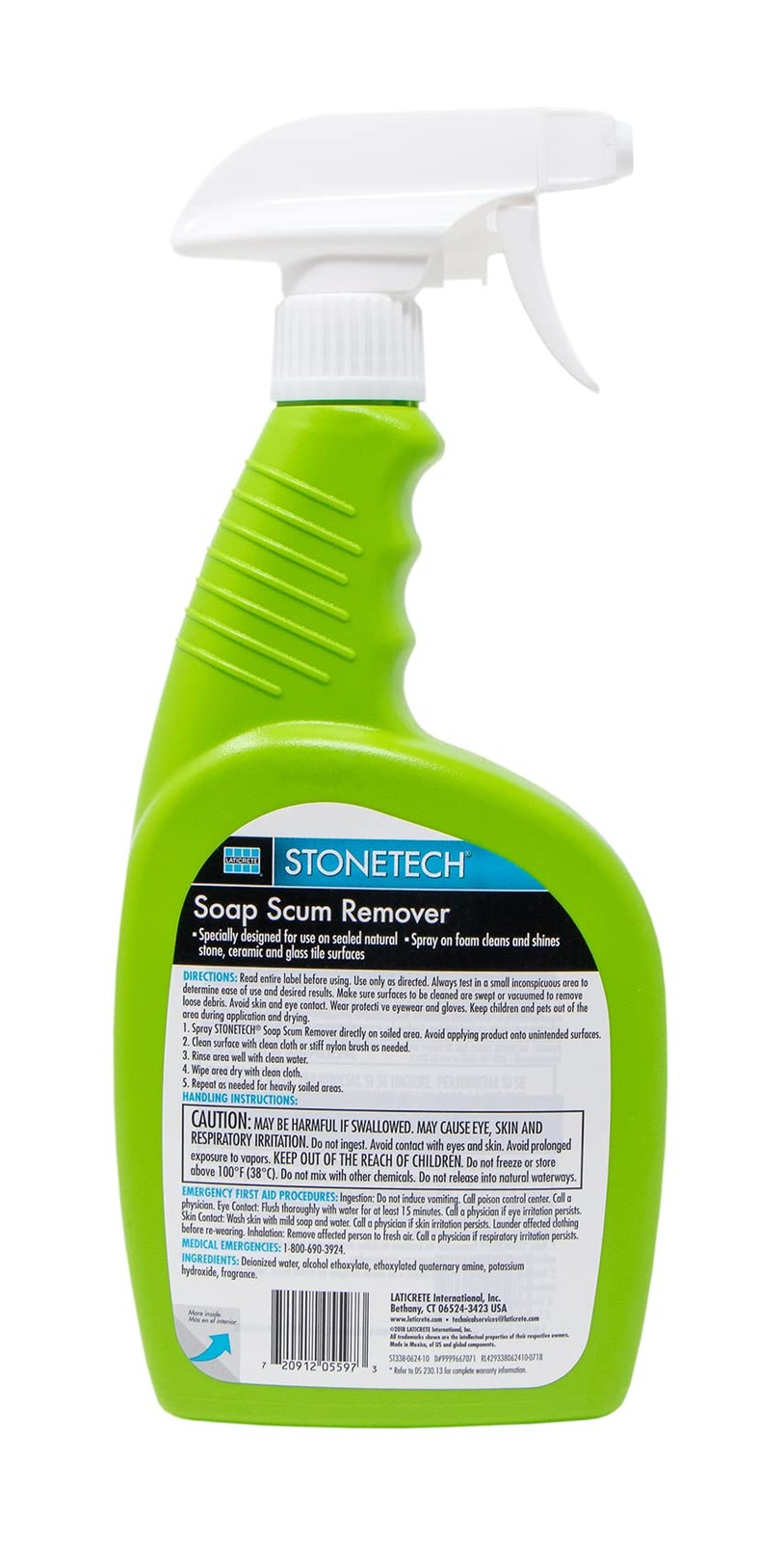 STONETECH Soap Scum Remover 24 Fl Oz Powerful Cleaner for Natural Stone Tile …
