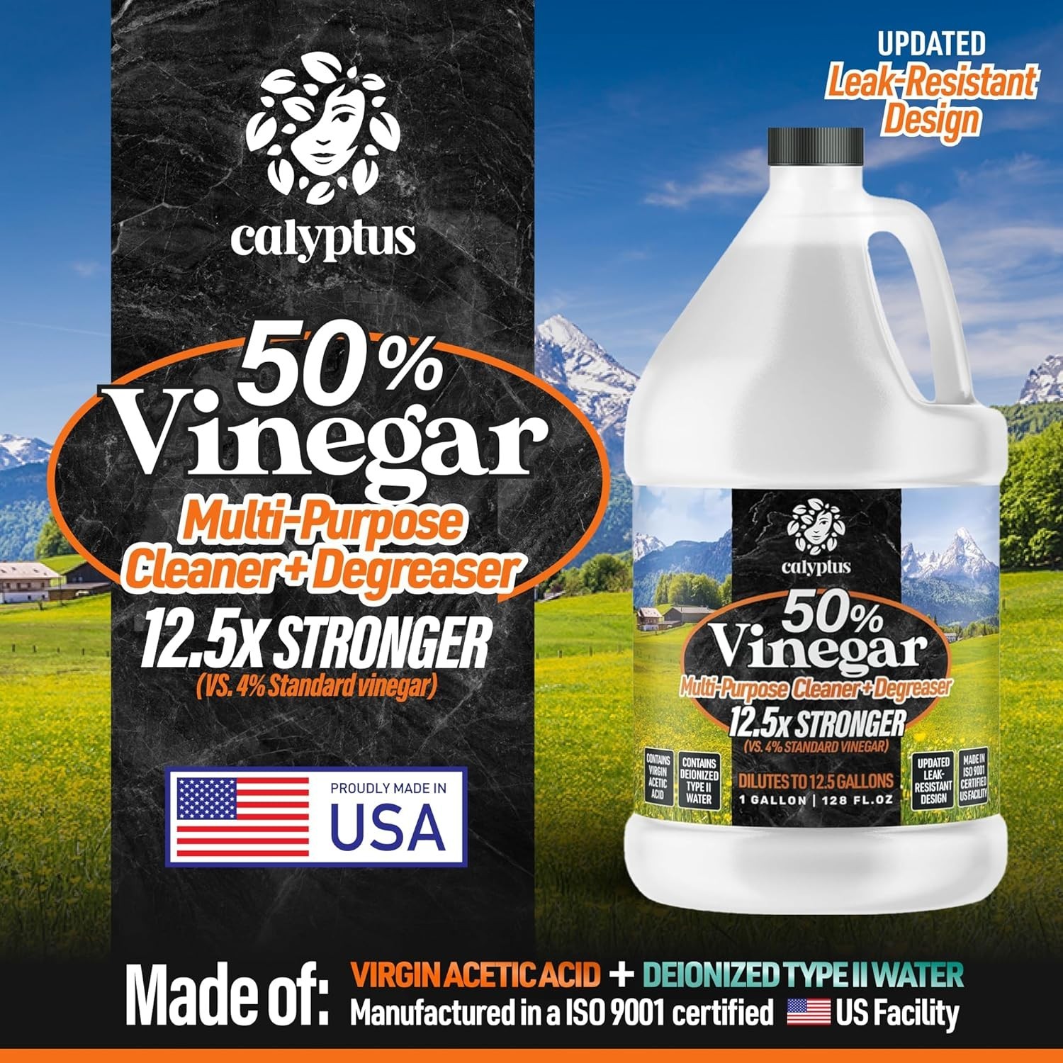 50% Pure Concentrated 12.5X Power Cleaning Solution