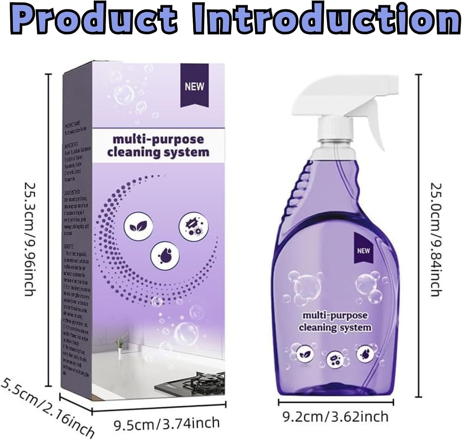 podafj Dr Clean Spray Cleaner for Ovens, Nuroclean spray, 2025 new Nuroclean