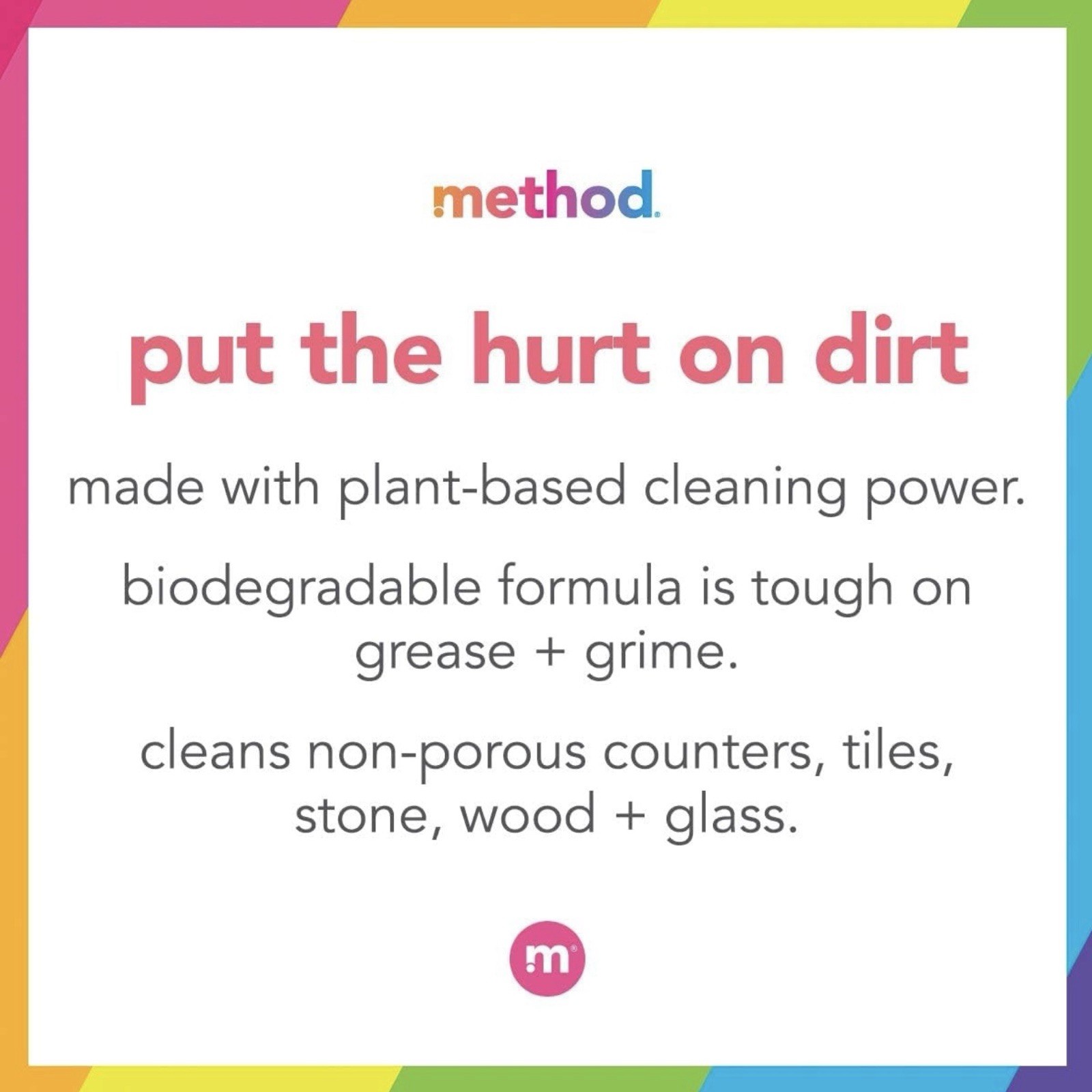 Method All-Purpose Cleaner Spray, French Lavender, Plant-Based Eco-friendly 28oz