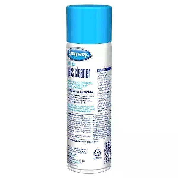 Sprayway Glass Cleaner 15oz (Pack of 2/4/6/12) Foaming Spray Limited Stock