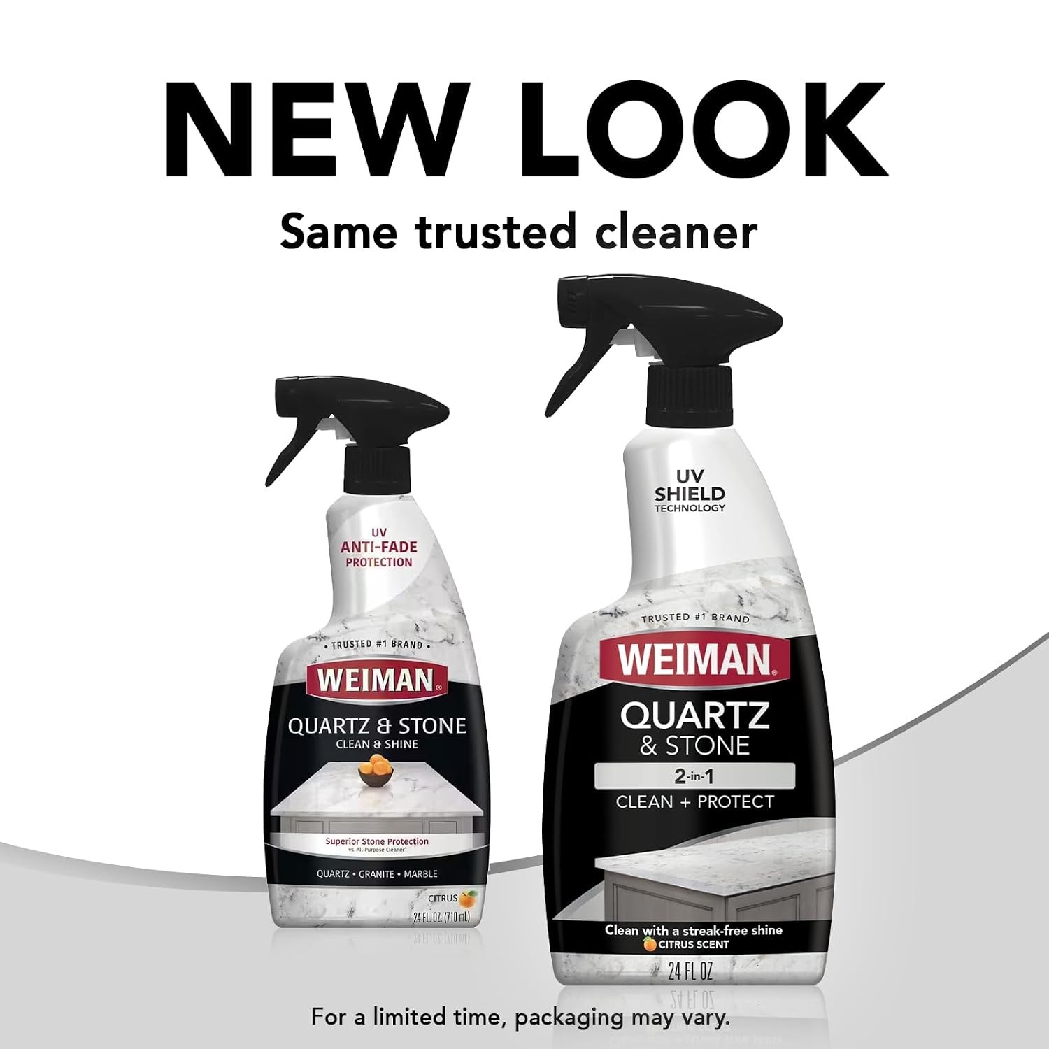 Spotless Shine for Granite & Marble – Citrus Quartz Countertop Cleaner, 24 oz