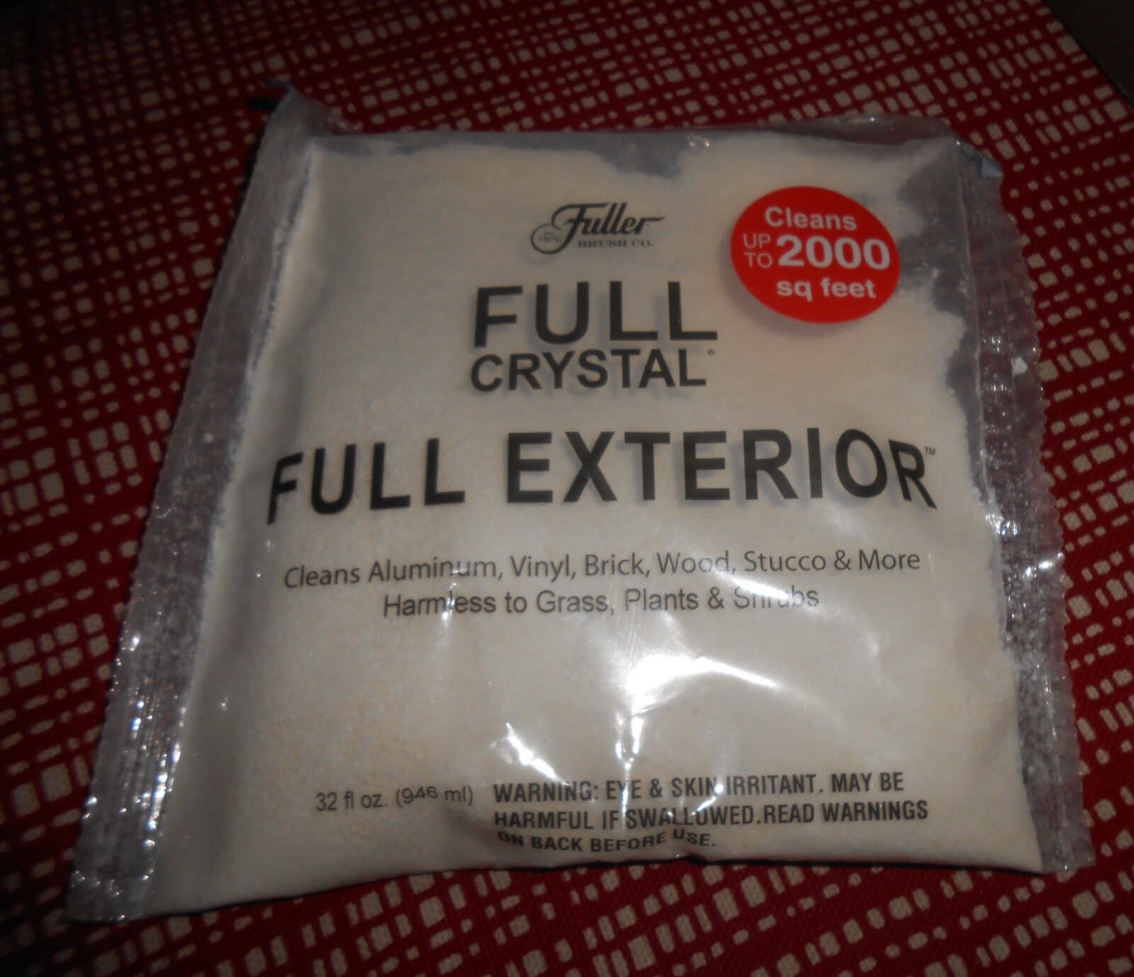Fuller Brush Co As Seen on TV Full Crystal House Wash 4 oz Powder kit