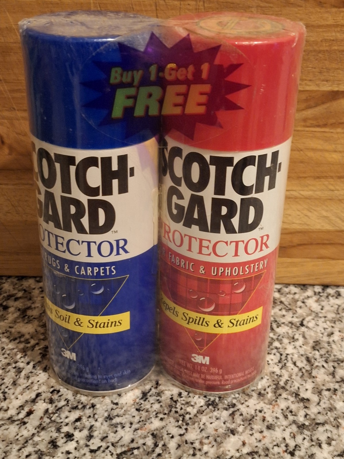 1997 Vtg Scotch Guard 3M Protector Fabric Rugs Original Formula 14 Oz NOS 2 Pack