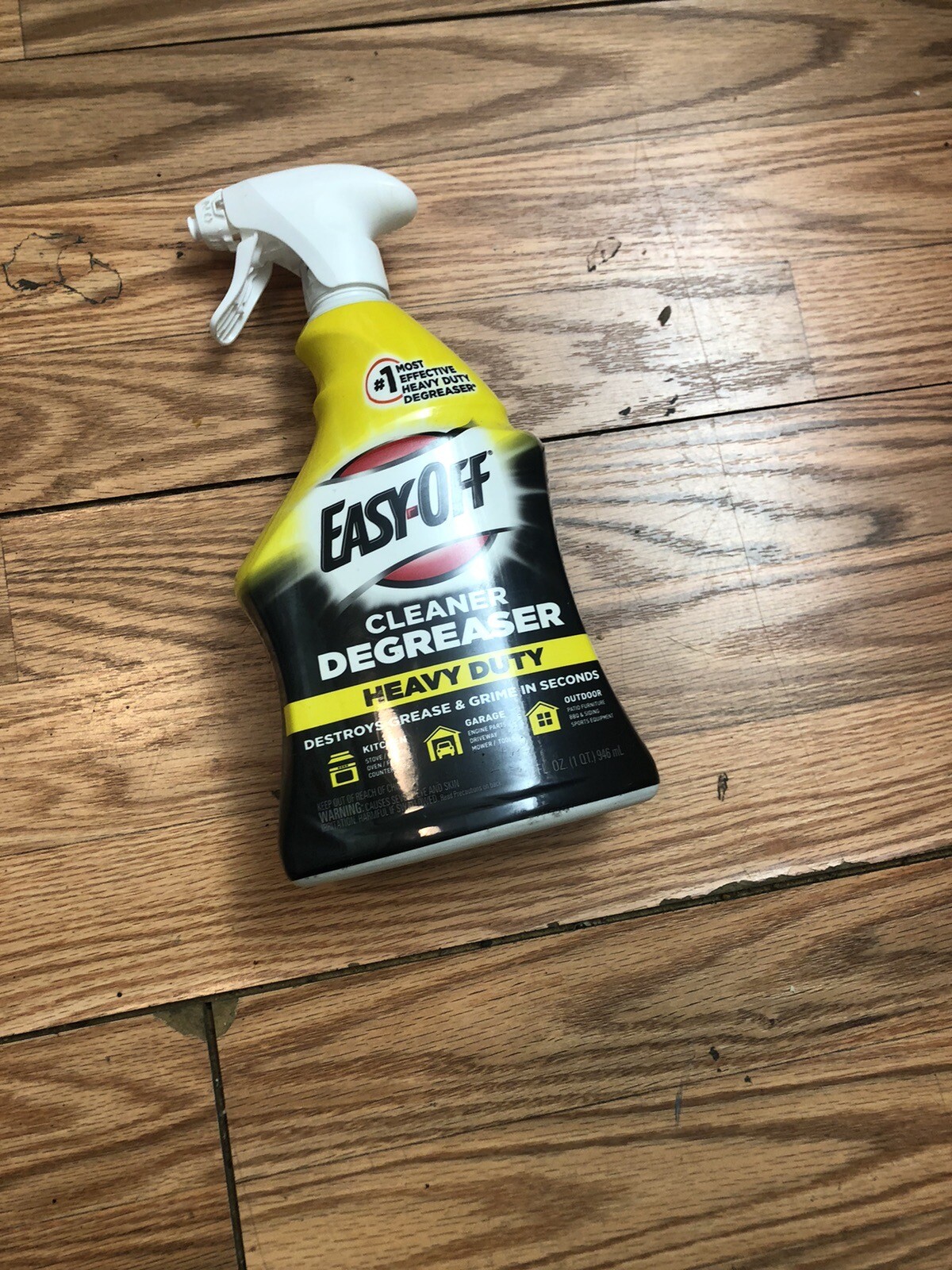 Easy-Off HEAVY DUTY Cleaner DEGREASER Stove Oven Engine Parts Tools 32oz Spray