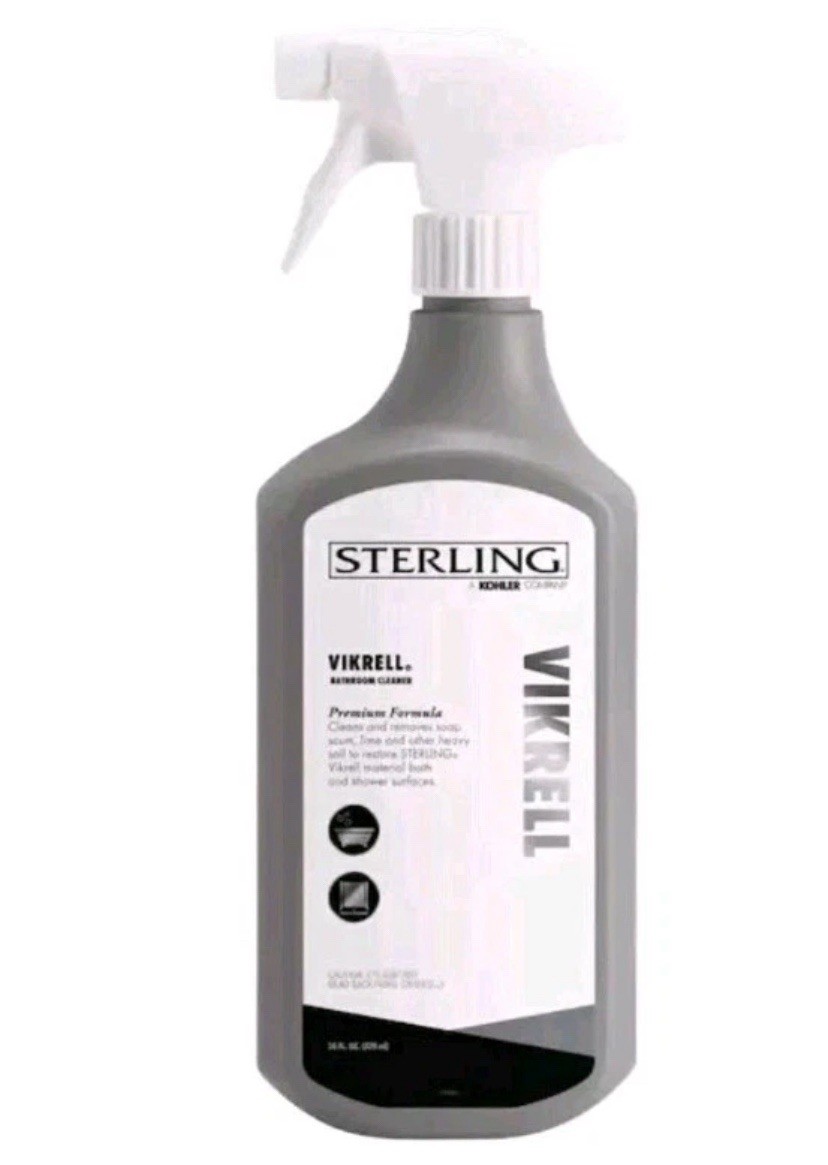 Lot of 2: Kohler-EC23733-NA Sterling Vikrell Cleaner, 28 Fl Oz