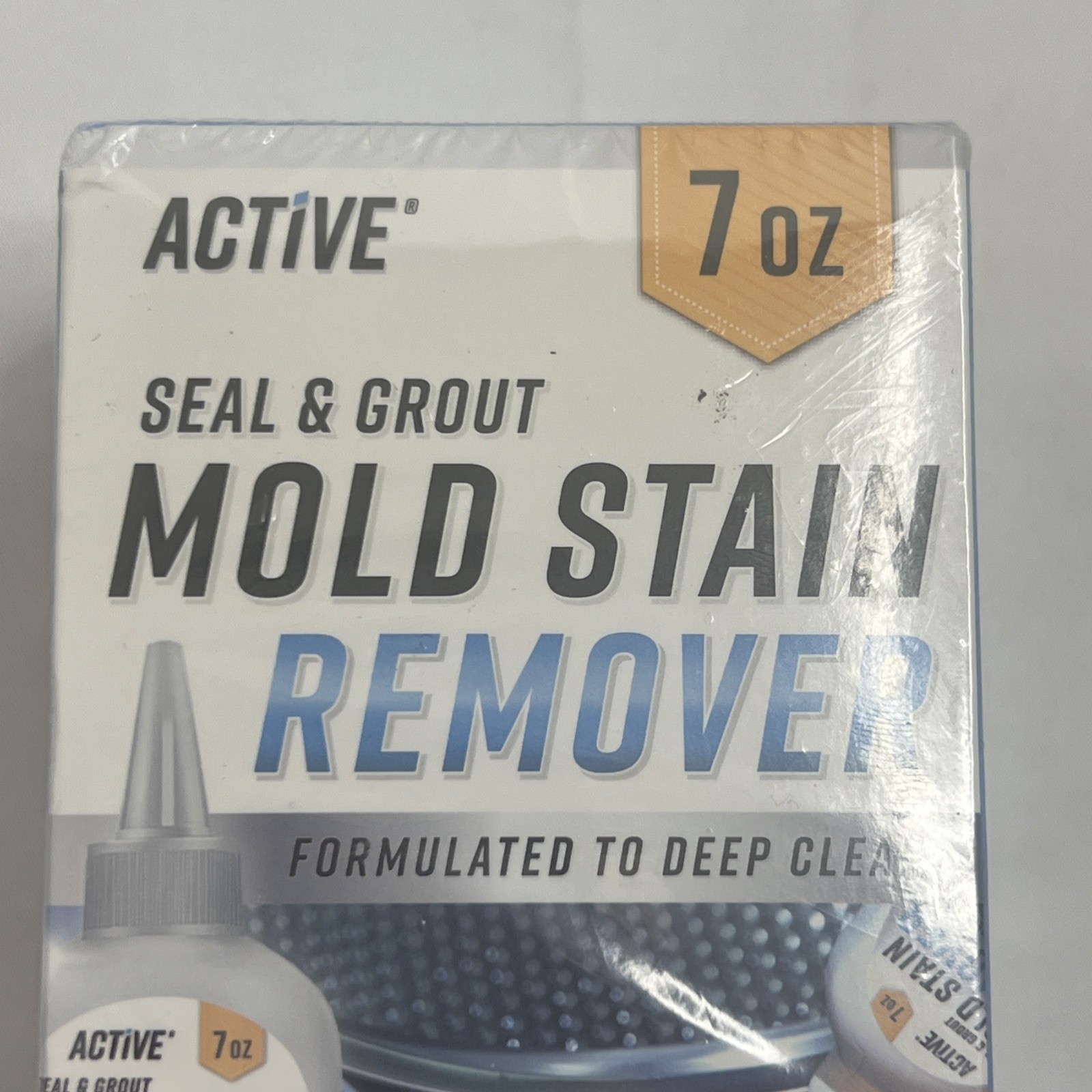 Active MOLD STAIN REMOVER Seal and Grout Deep Clean 7oz NEW SEALED Free Shipping
