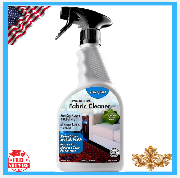 New Professional Fabric Cleaner 22oz Deep Cleans Upholstery Rugs Clothing Safe