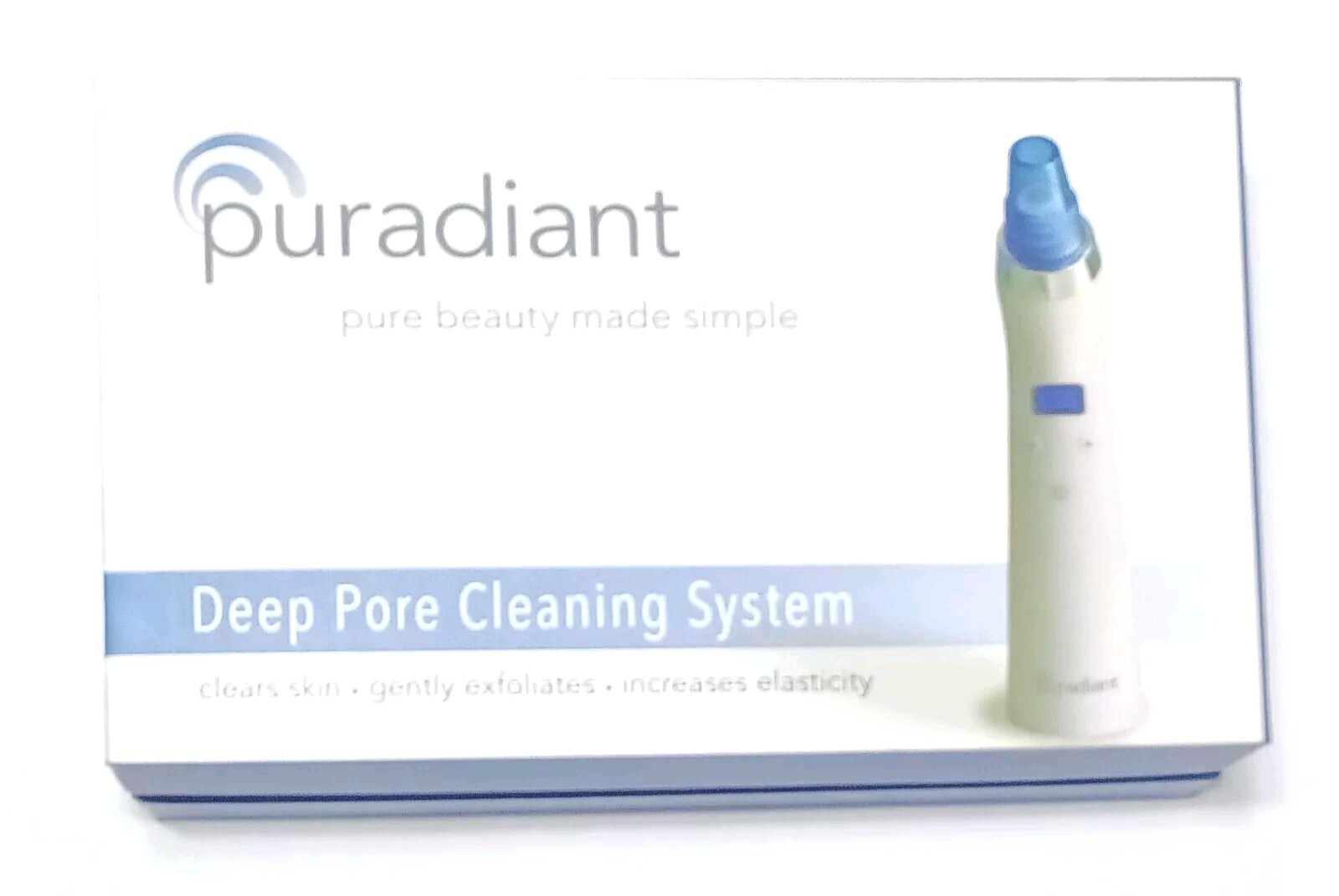 Puradiant Deep Pore Cleansing System Blackhead Removal Device USB Rechargeable