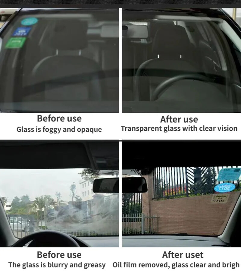 Car Windshield Water Rain Repellent Car Glass Oil Film Removal Glass Hydrophobic