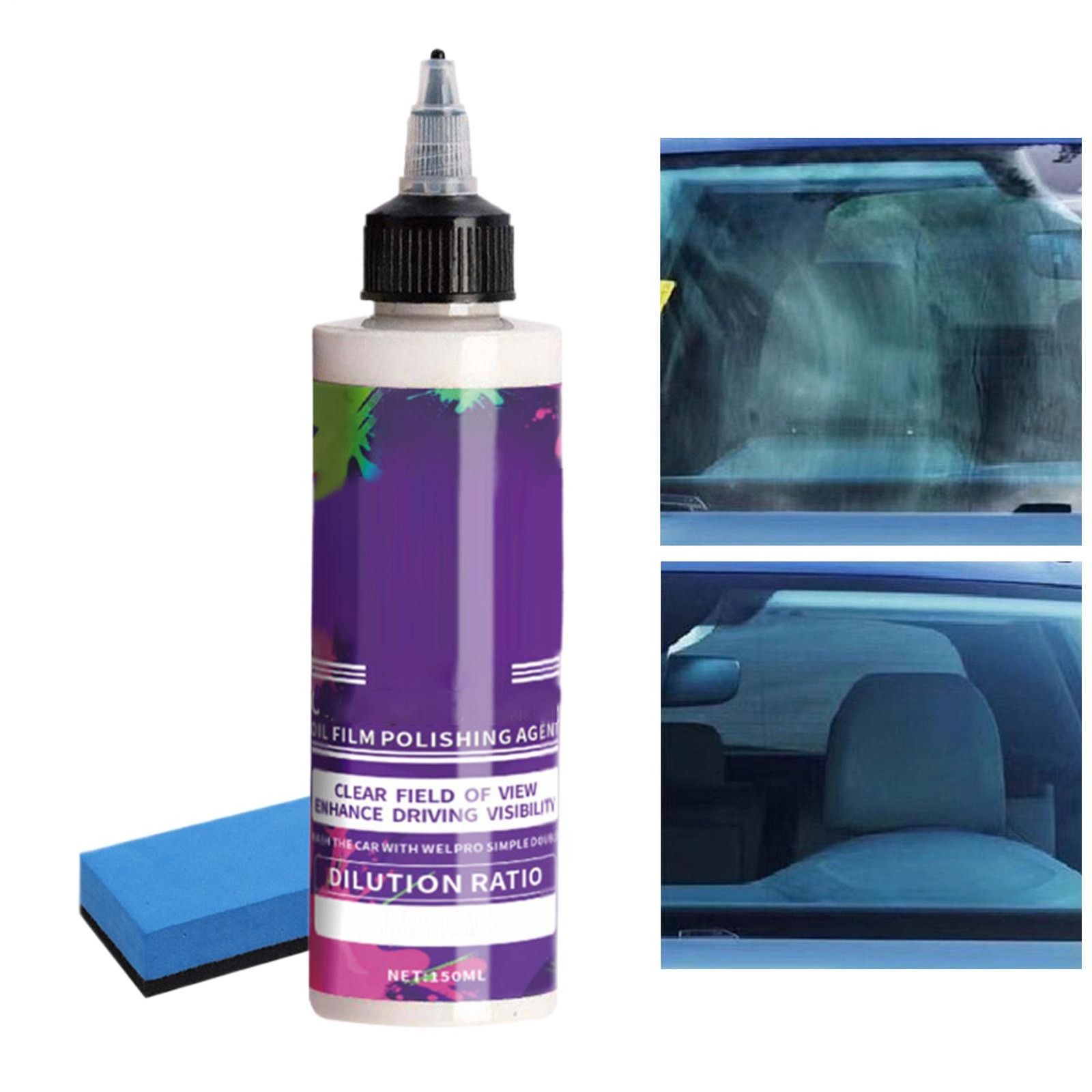 Car Glass Oil Film Cleaner 150ml Automotive Detailing Supplies Car