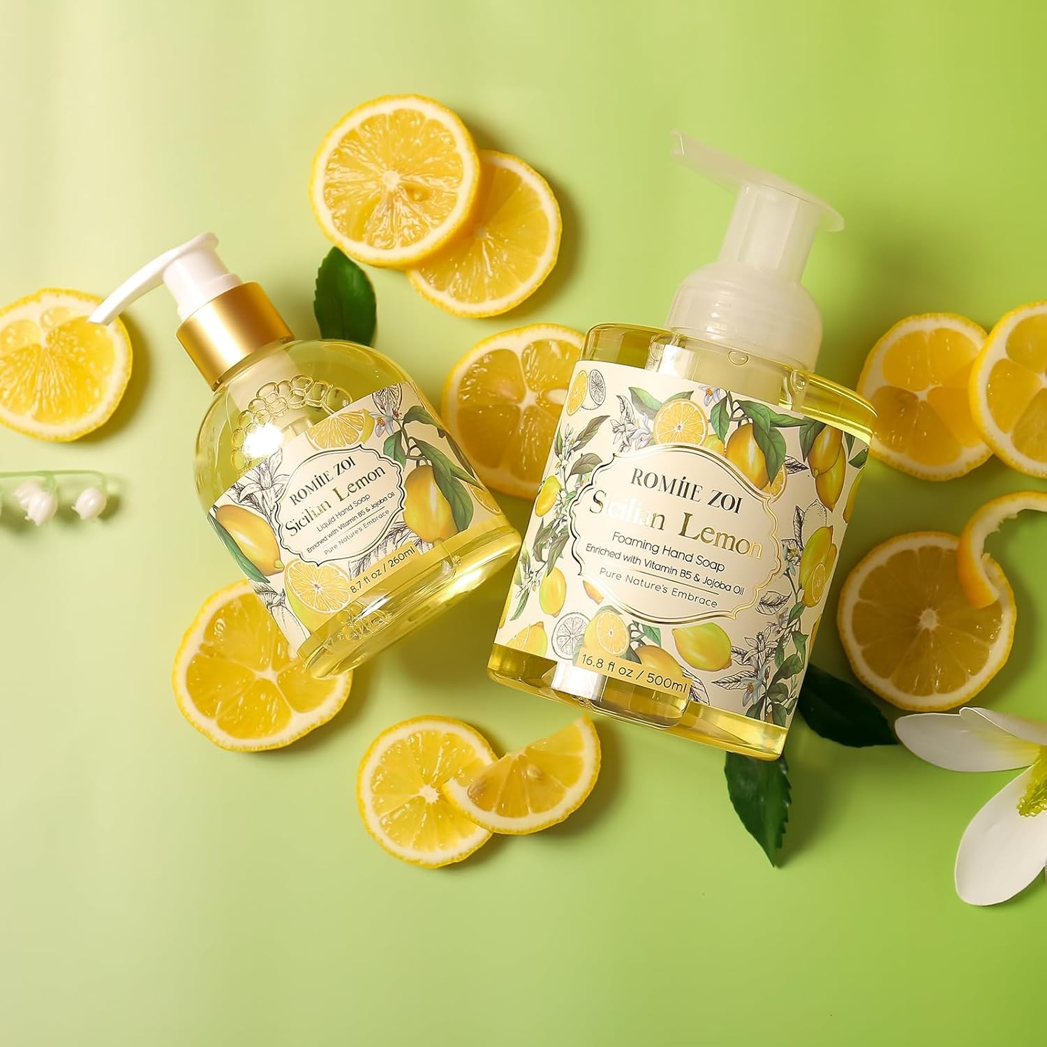 Liquid Hand Soap with Box – Lemon – 260ml/ 8.7 fl.oz
