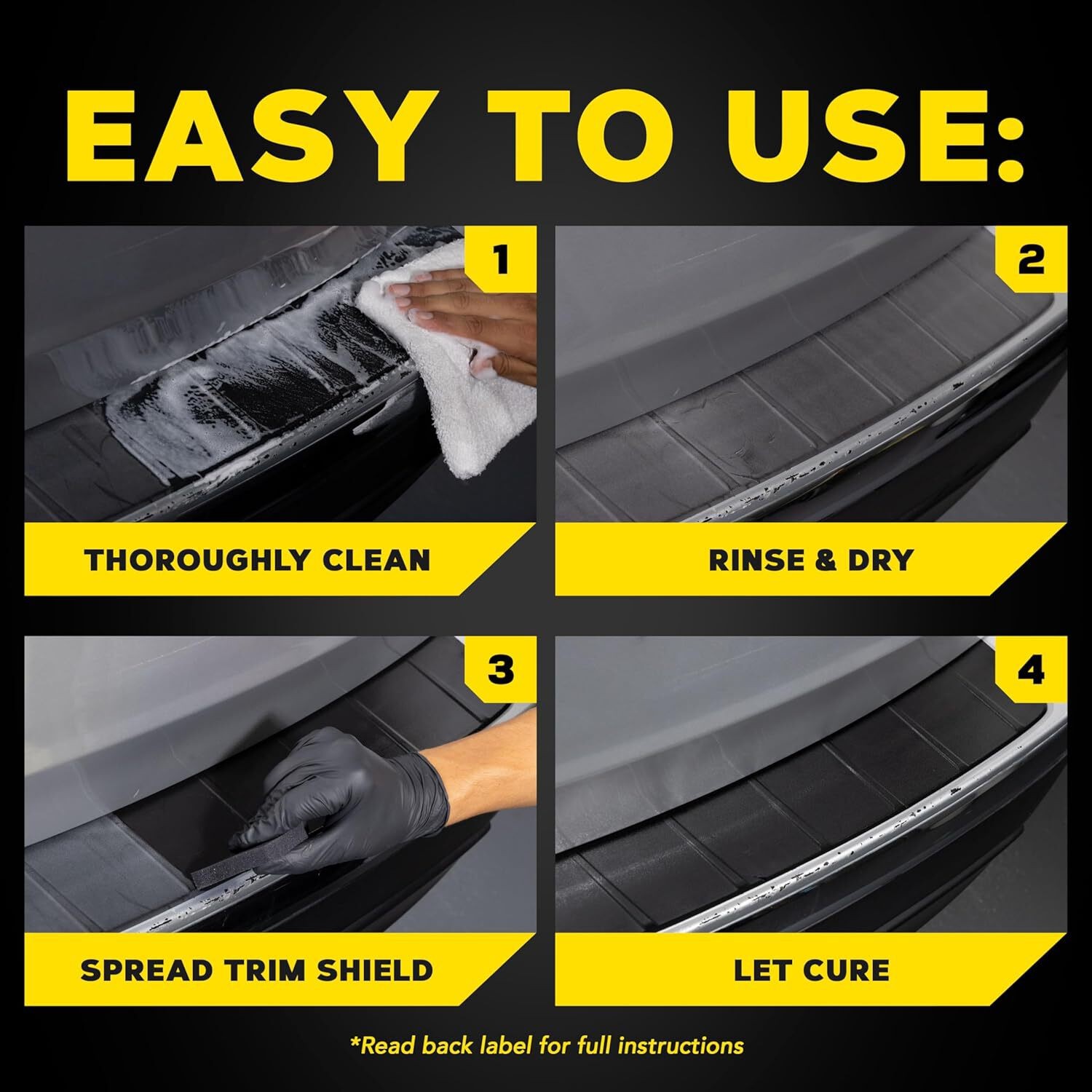 Meguiar’s G250100 Heavy Duty Trim Restoration Kit – Includes a Cleaning Solution