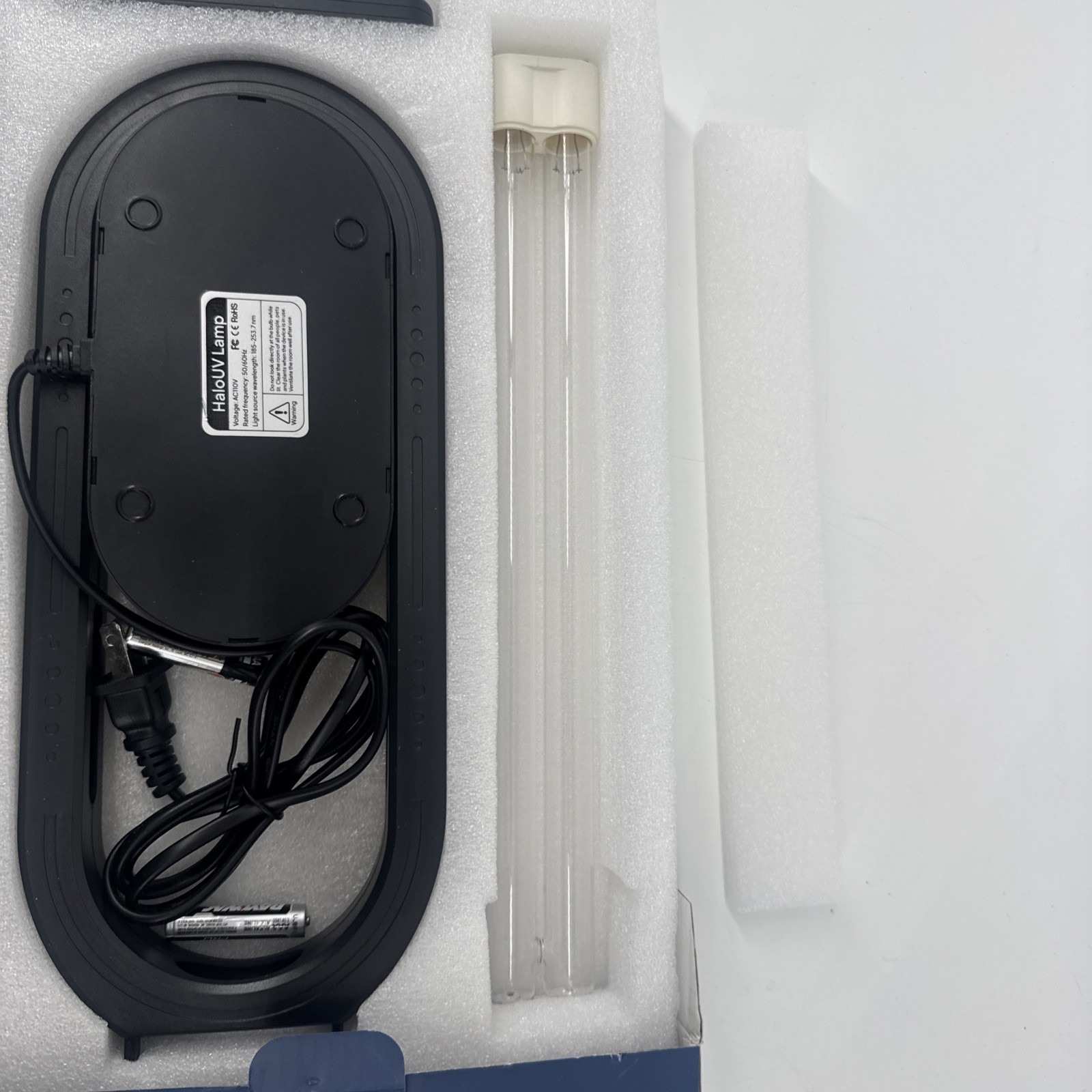 HaloUV Swissker by Swissklip Home Disinfection Device With Remote New Open Box