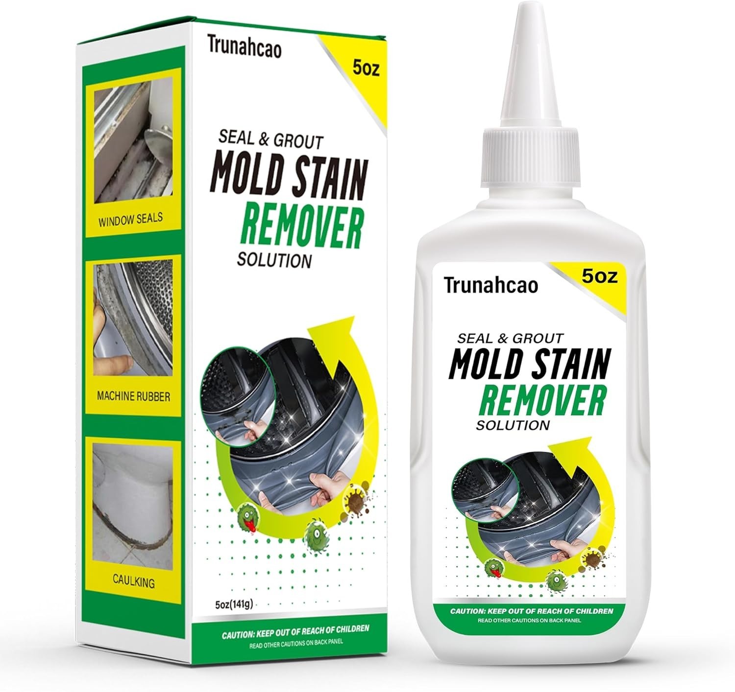 Gentle Yet Powerful Stain Remover Gel, 5 Fl Oz – Ultimate Home Cleaning Solution