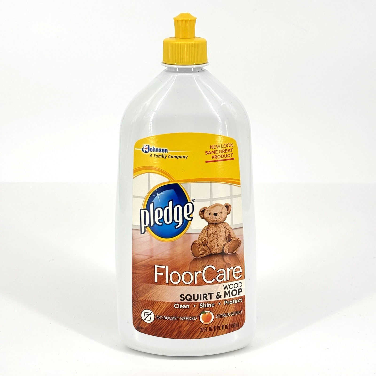 Pledge clean it Floor Care Squirt & Mop Citrus Scent Hardwood Cleaner 27 oz