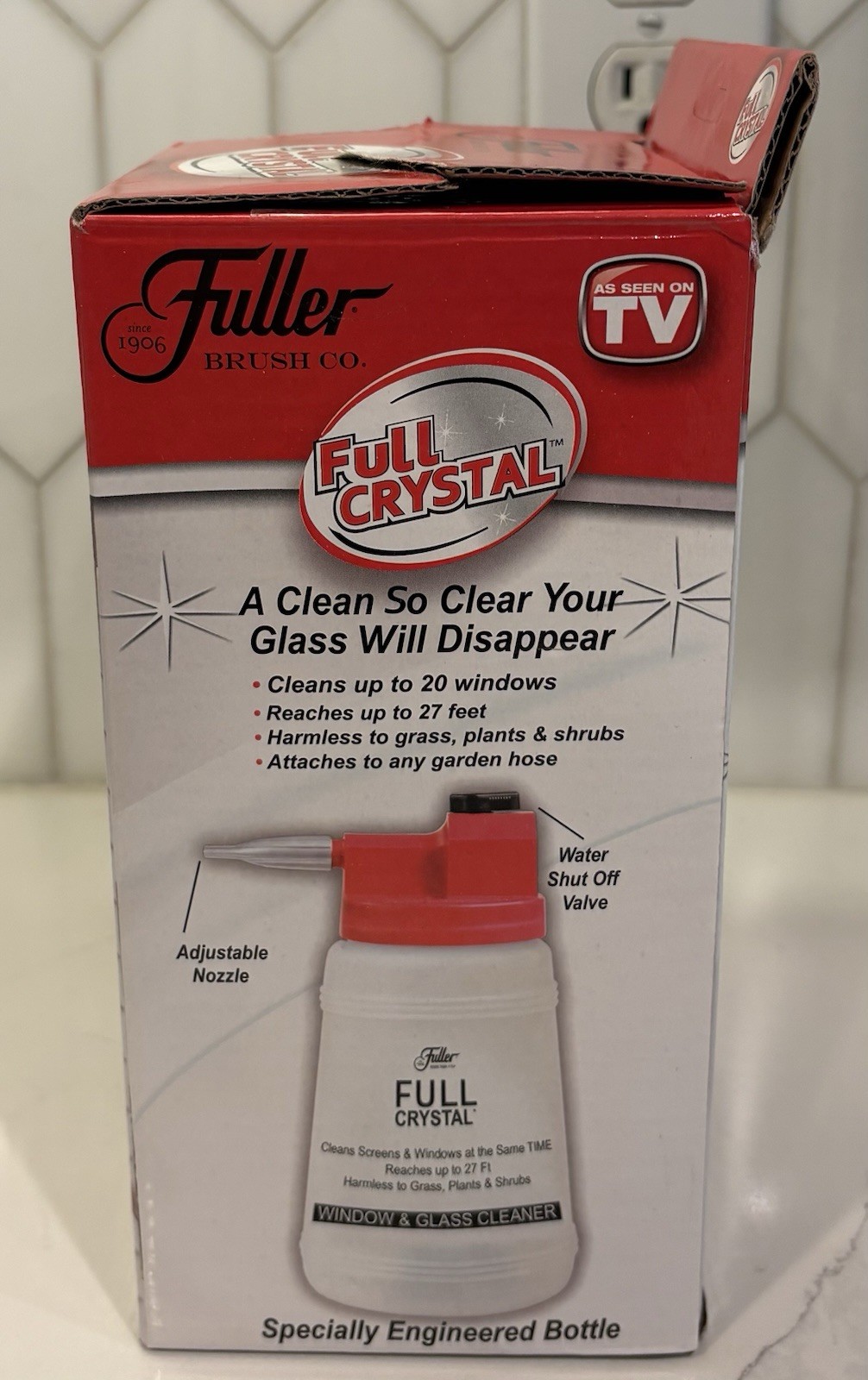Fuller Brush FBFC-6 As Seen On TV Full Crystal Window & Outdoor Surface Cleaner