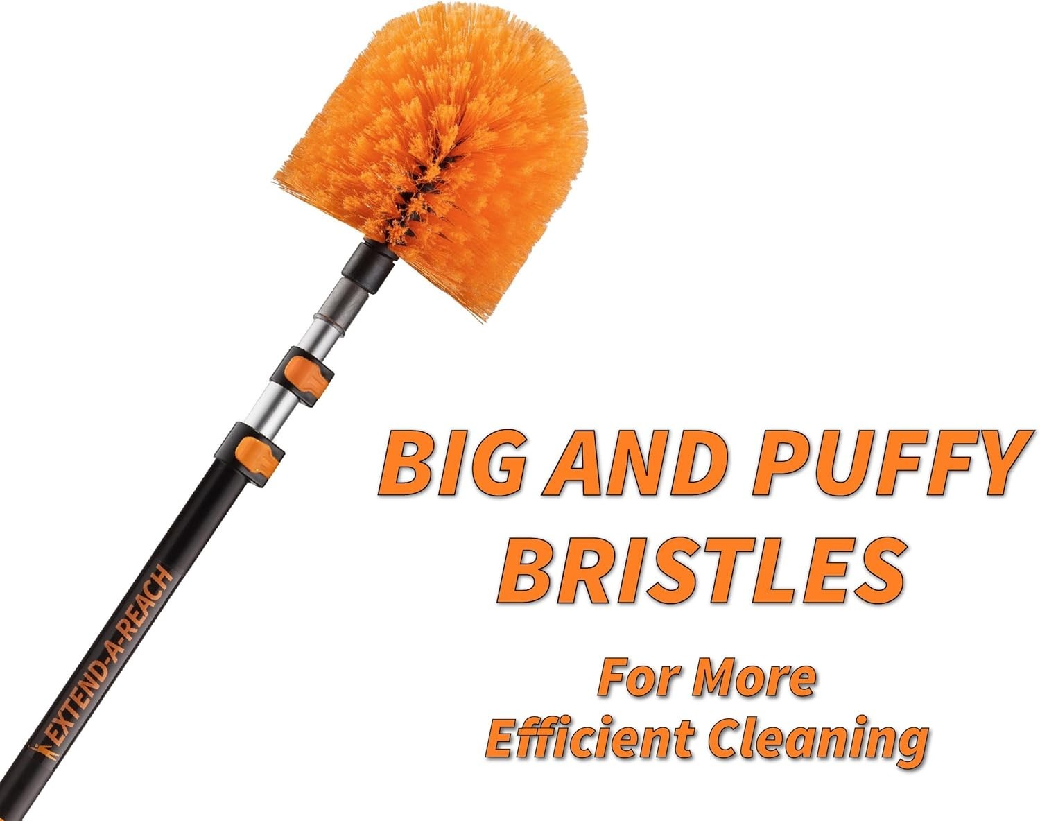 20 Foot High Duster Kit with 4-12 ft Extension Pole High Ceiling Duster C…