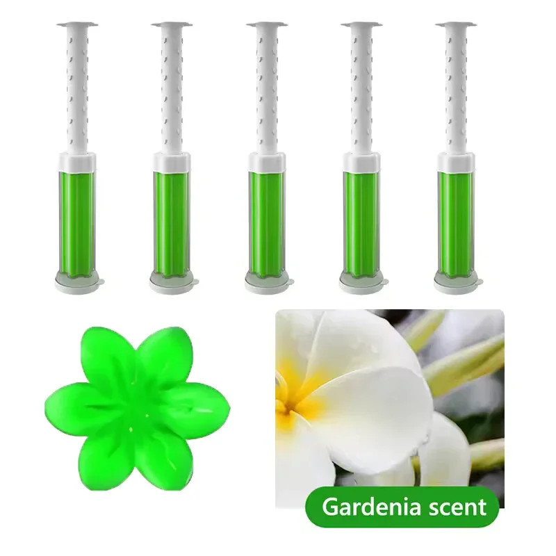 Toilet Gel 1Pc/12 Count Toilet Bowl Gel Stamp 6 Kinds of Scent Toilet Cleaner Ge