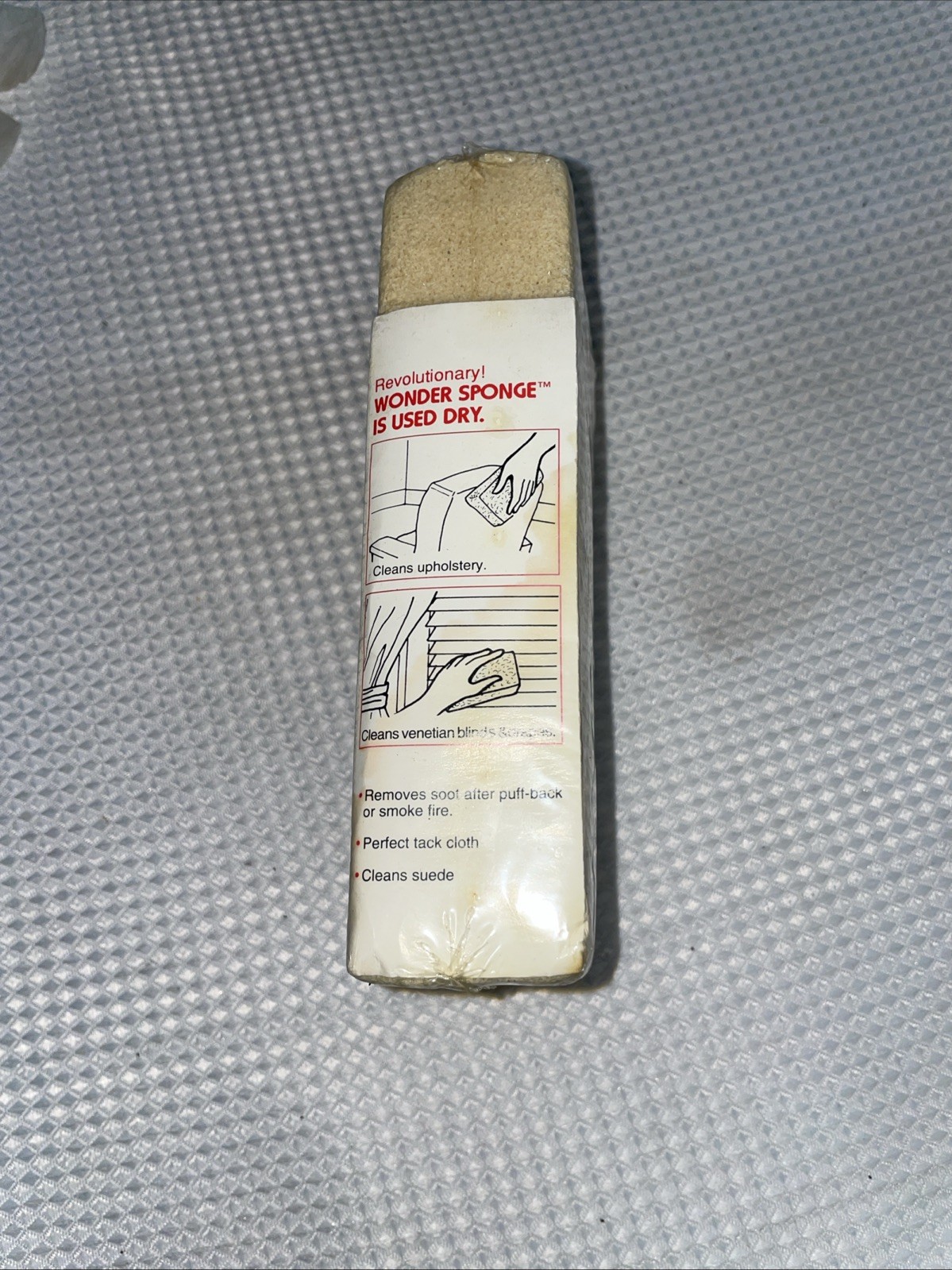 The GONZO Wonder Sponge Waterless Original Sealed Packaging NEW Made In USA