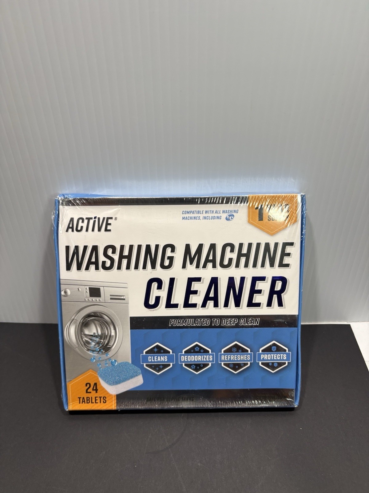 Active Washing Machine Cleaner Descaler – 24 Pack Brand New Sealed