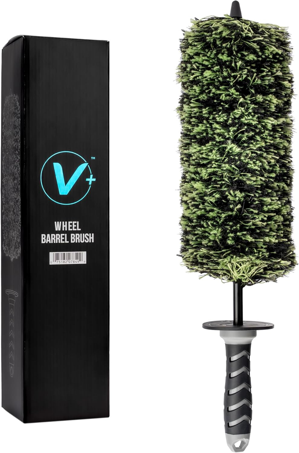 VIKING Wheel Barrel Brush, Multi-Fiber Cleaning Brush for Car Cleaning Kit and C