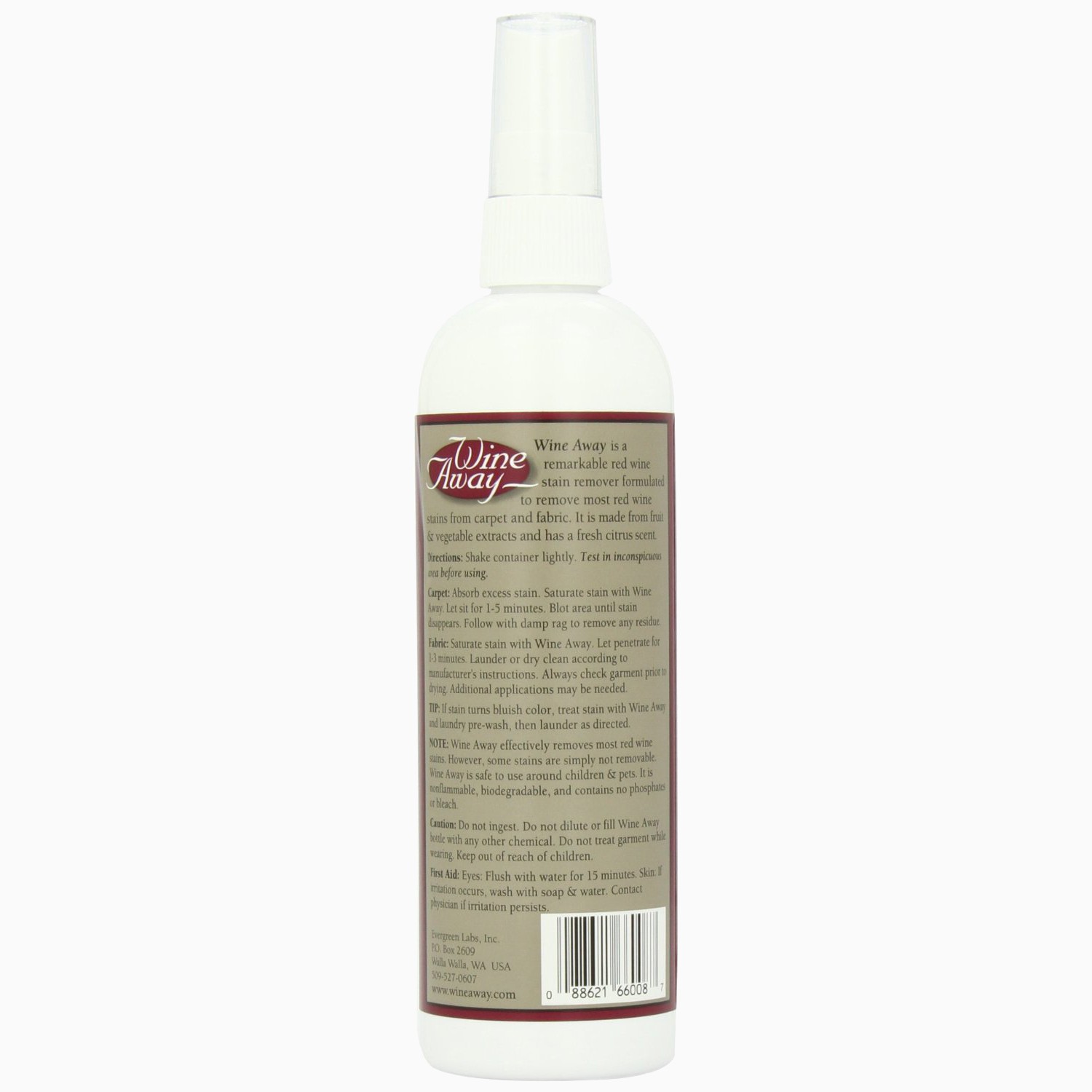 Wine Away Red Wine Stain Remover 12oz / 360ml