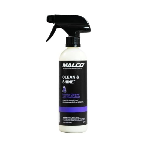Interior Car Cleaner All Purpose 16oz Leather Plastic Vinyl Satin Finish